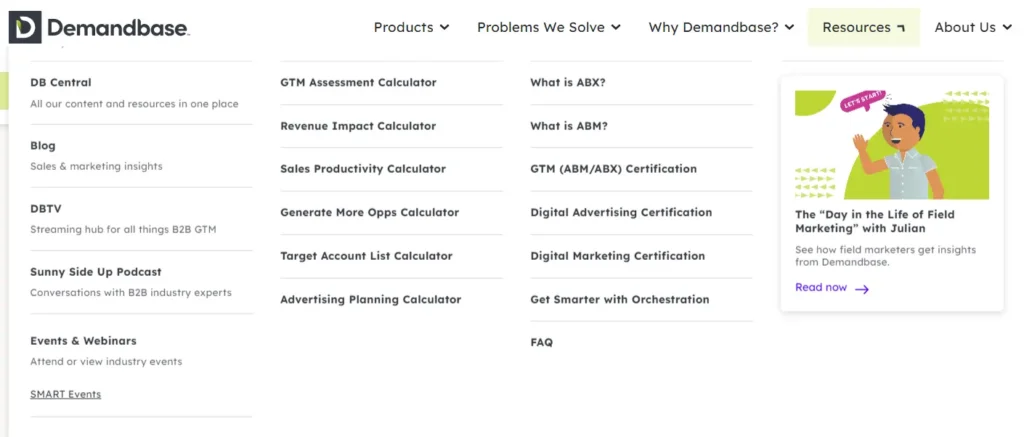 Educational content created by Demandbase